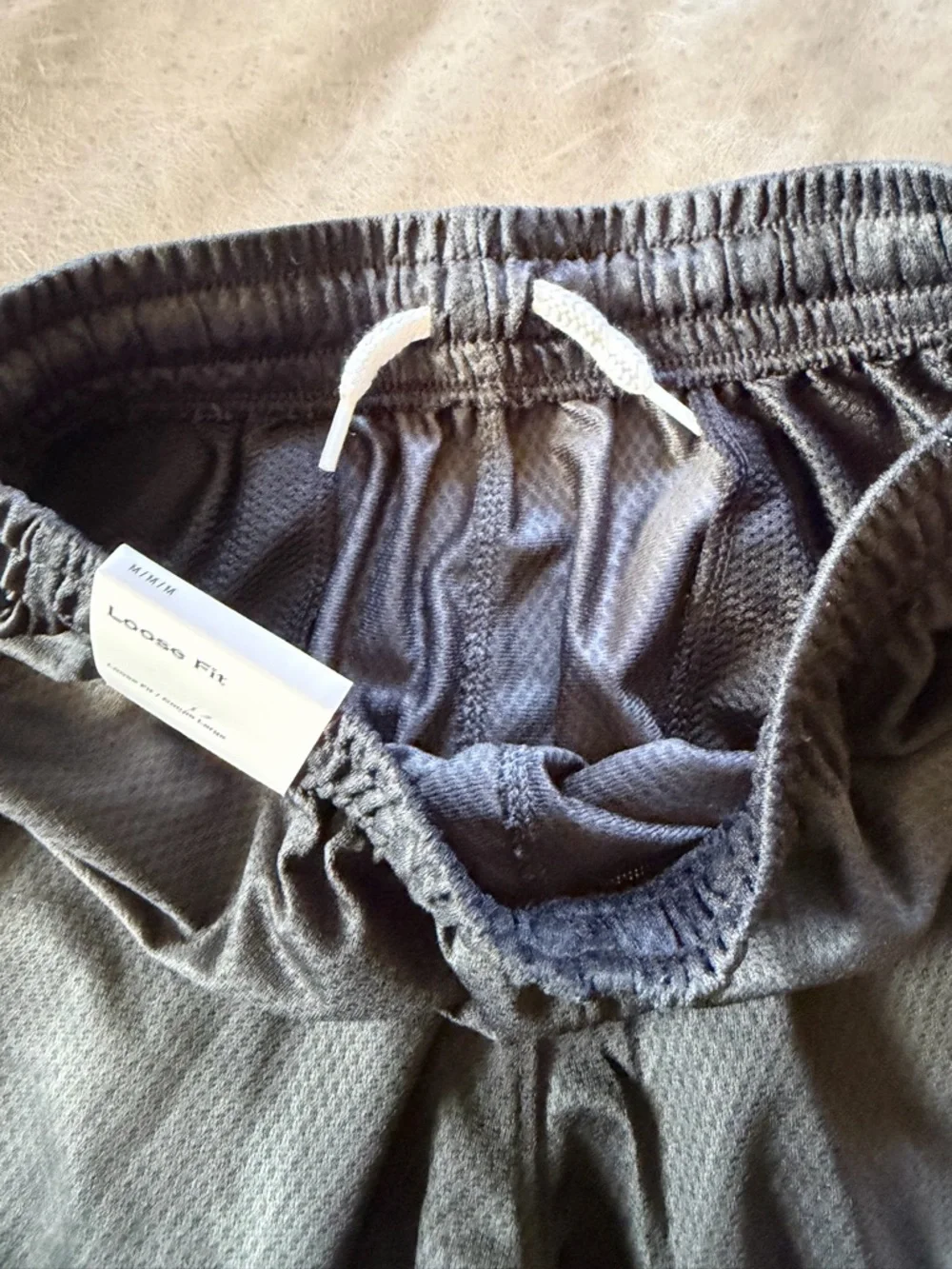 Nike Dri-FIT Athletic Shorts Boys Size M Black Loose Fit Mesh Basketball Gym NWT - Picture 6 of 6